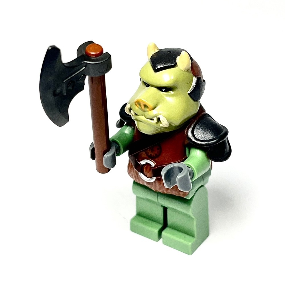 LEGO Star Wars Gamorrean Guard Minifigure sw0405 Jabba Palace9516 Sail Barge Axe